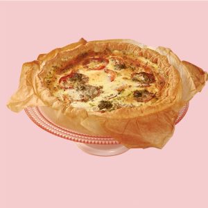 Quiche Tomaat Mozzarella 6 personen